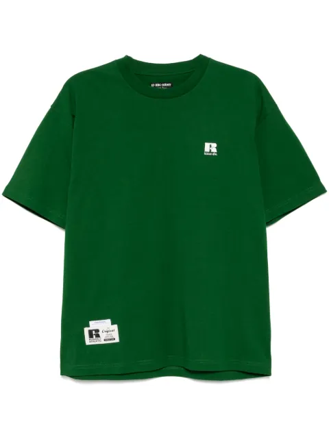 izzue logo-embroidered T-shirt