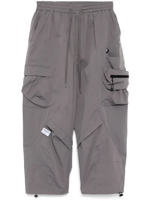 Musium Div. pantalones cargo con cordones en la pretina