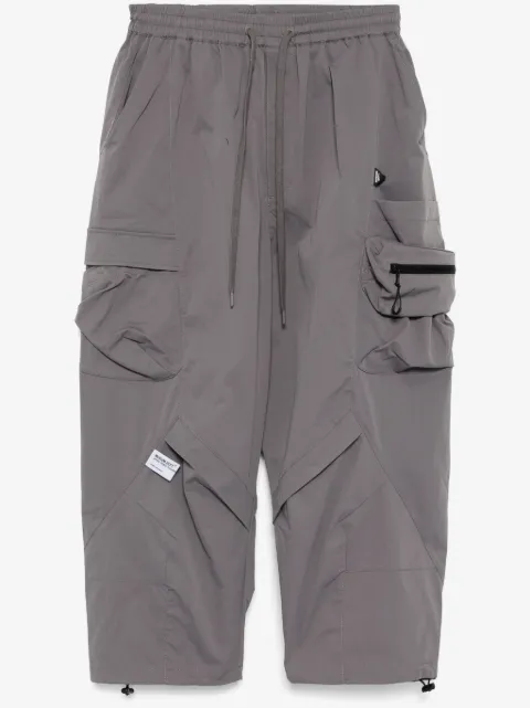 Musium Div. pantalones cargo con cordones en la pretina