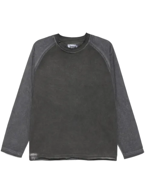 izzue contrasting sleeves  t-shirt
