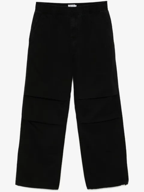 izzue logo-embroidered trousers