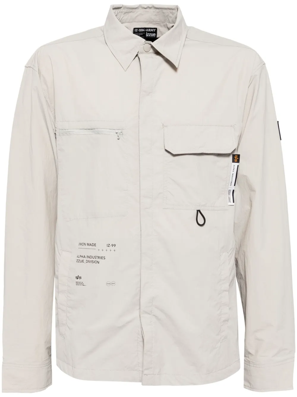 Utility shirt jacket