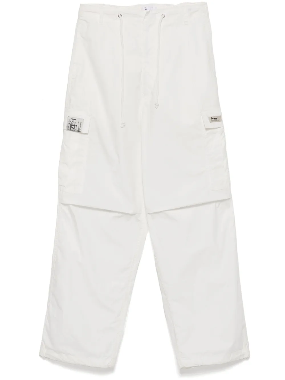 cotton cargo trousers