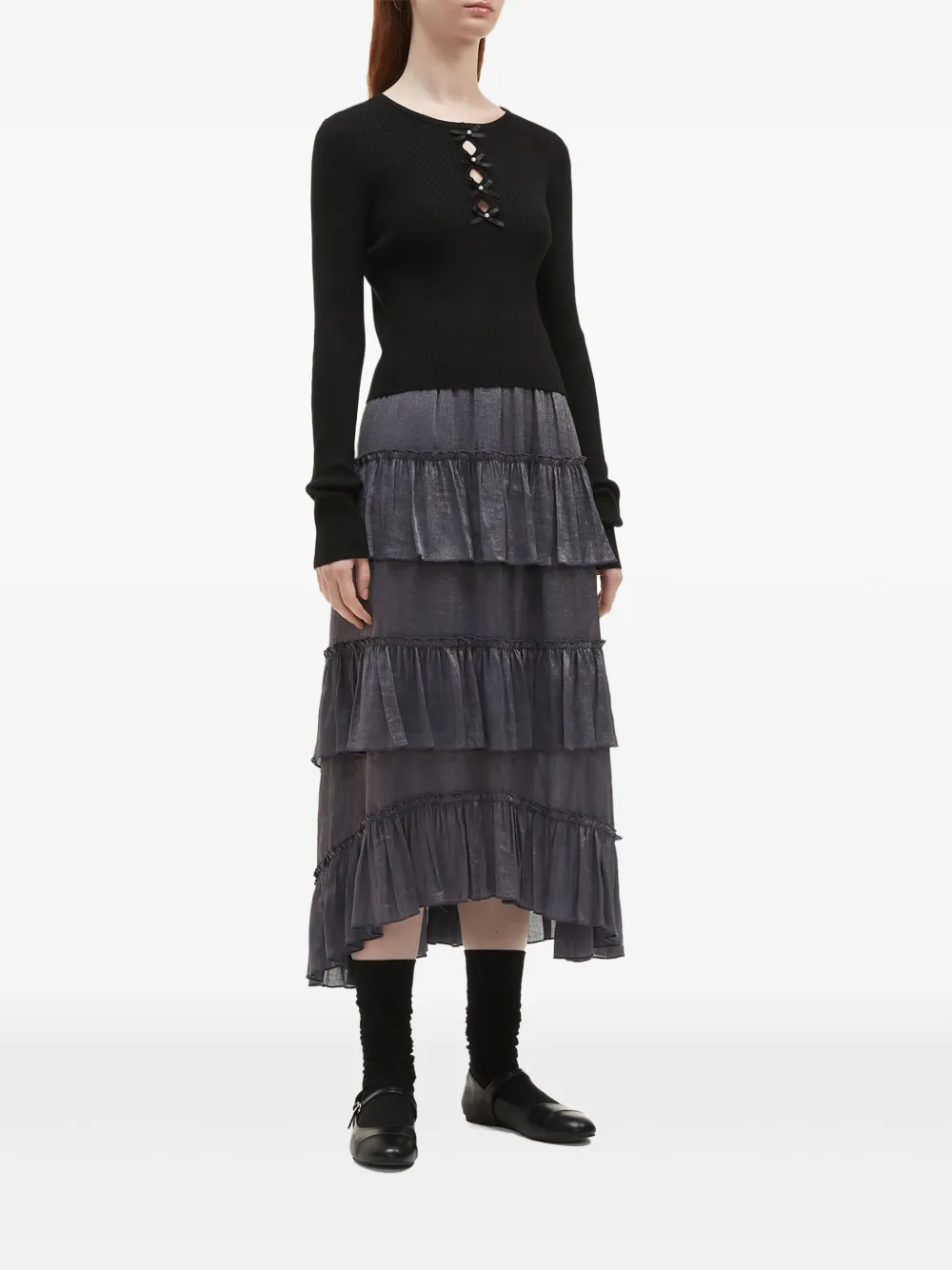 b+ab Top con dettaglio cut-out | Top a maglia | Image 2