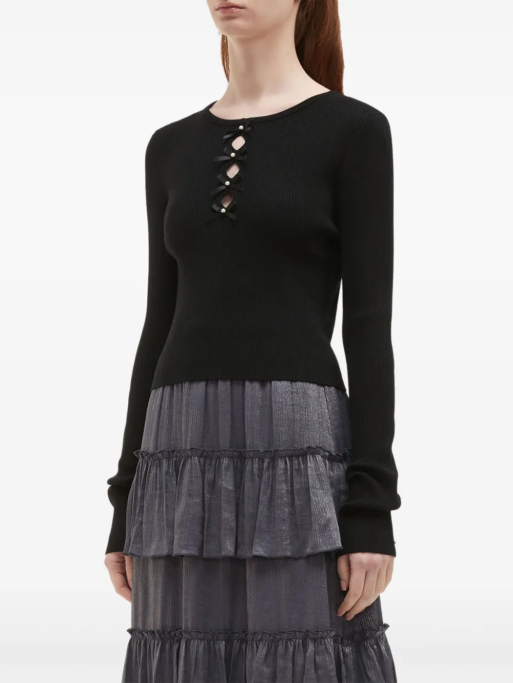 b+ab Top con dettaglio cut-out | Maglioni | Image 3