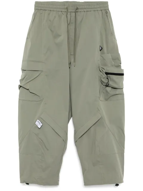 Musium Div. pantalones cargo con cordones en la pretina