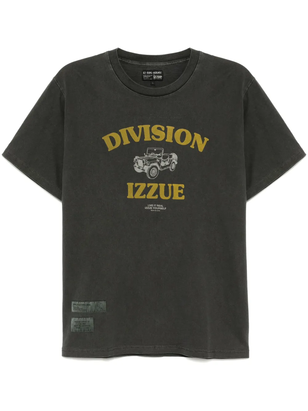 izzue playera con estampado gráfico | gris | Image 1