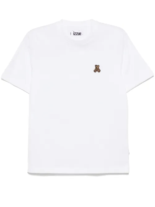 Izzue t-shirt à patch logo - Blanc - izzue - Modalova