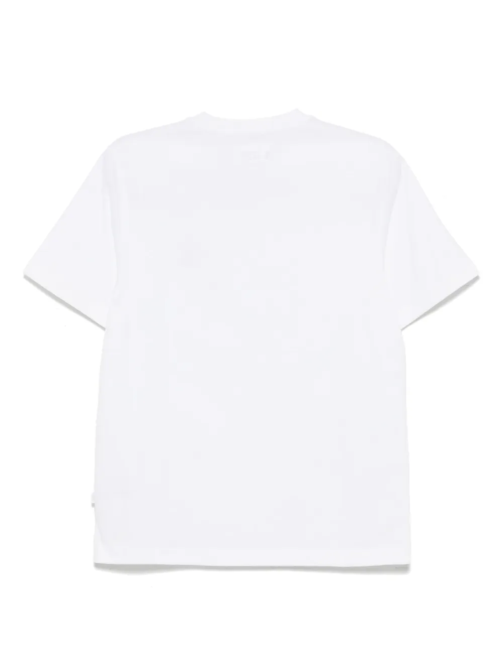 izzue T-shirt met logopatch - Wit