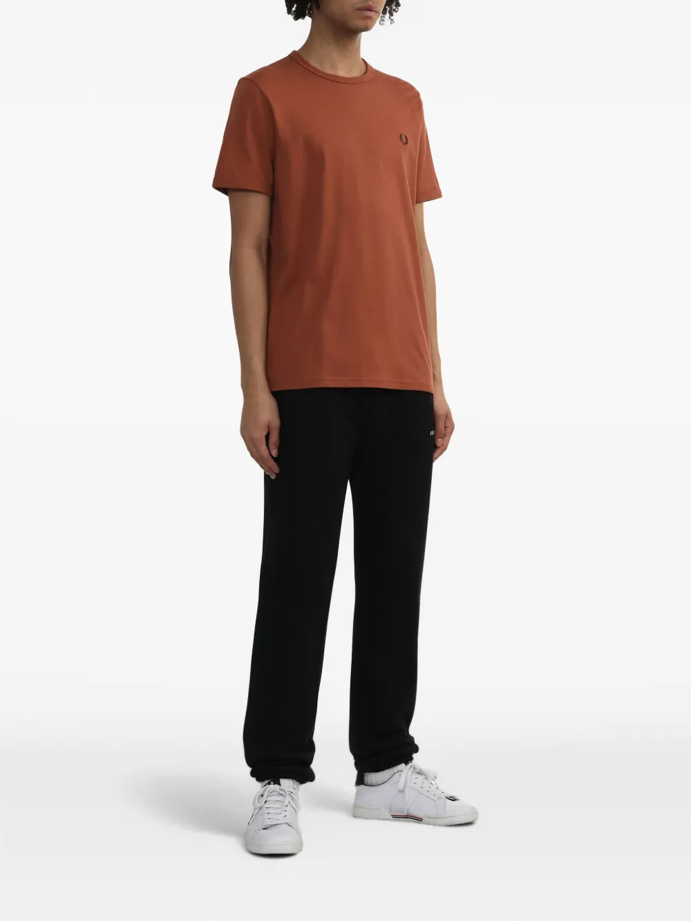 Fred Perry Ringer T-shirt - Bruin