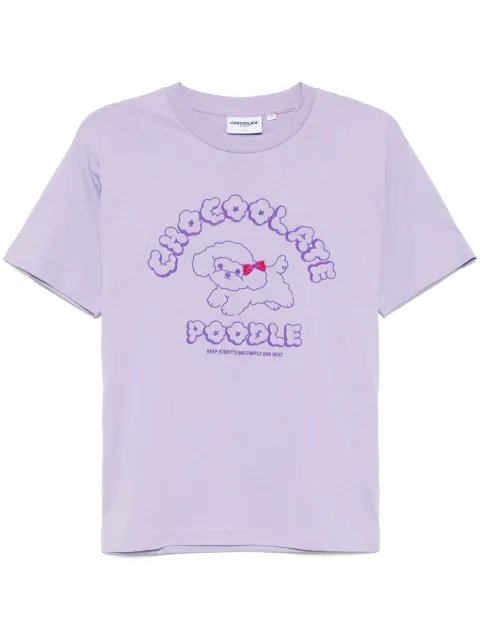 CHOCOOLATE 贵宾犬图案T恤