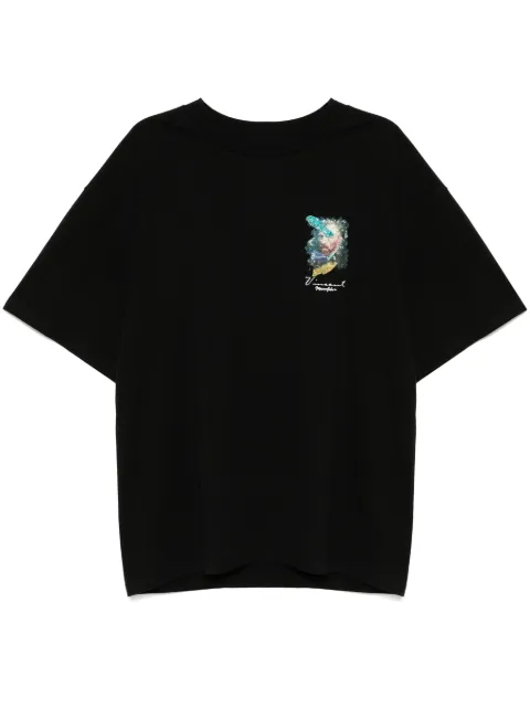 Musium Div. playera con estampado gráfico
