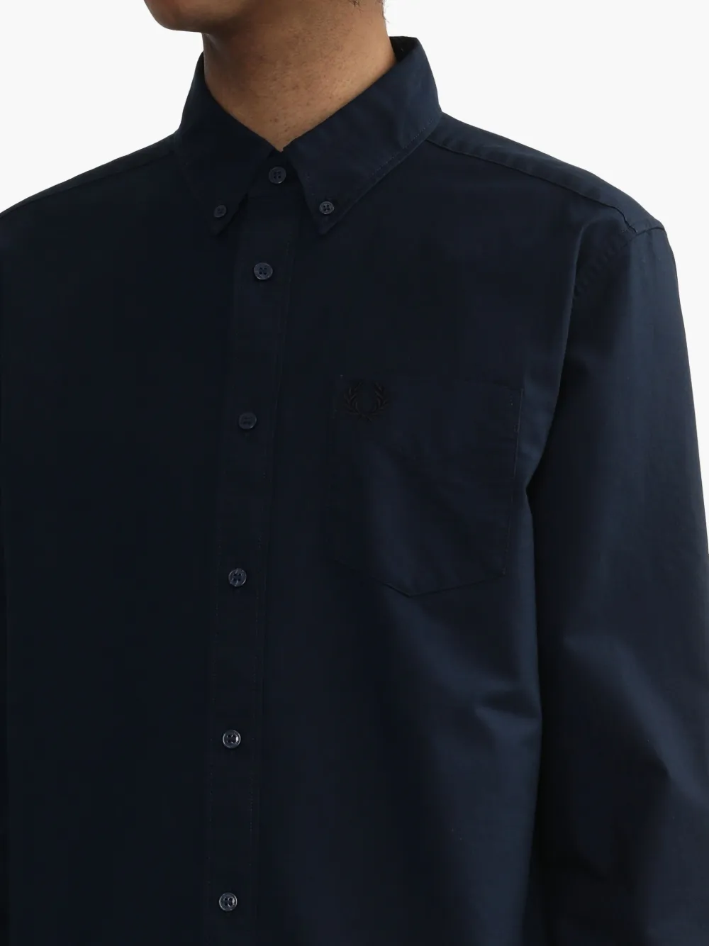 Fred Perry Oxford overhemd Blauw