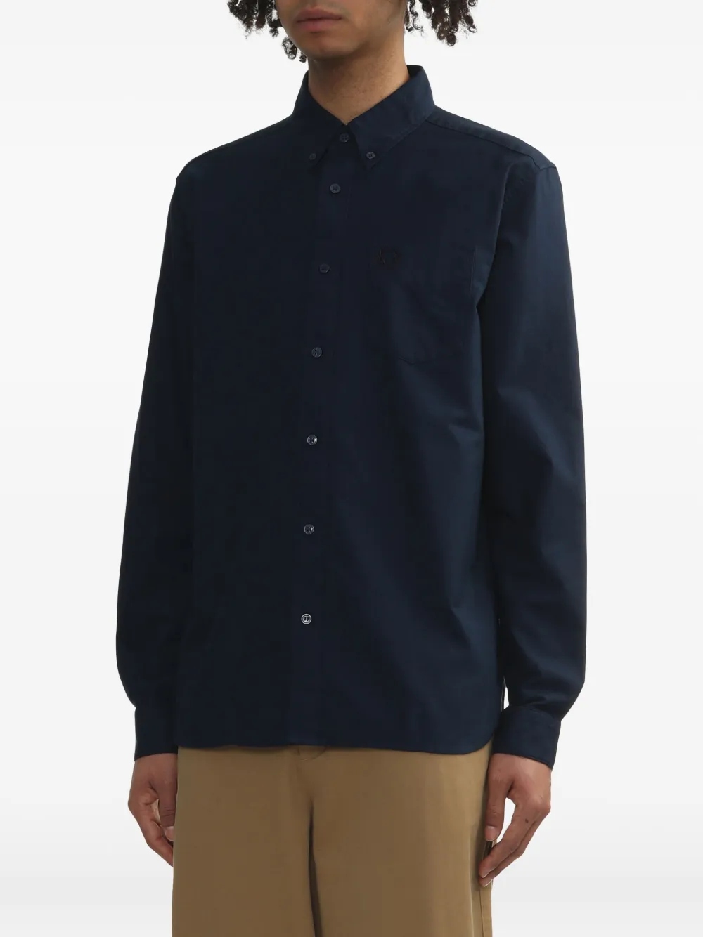 Fred Perry Oxford overhemd Blauw