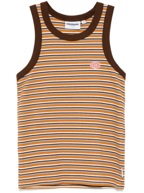 CHOCOOLATE striped tank top