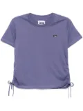 izzue logo-patch T-shirt - Purple