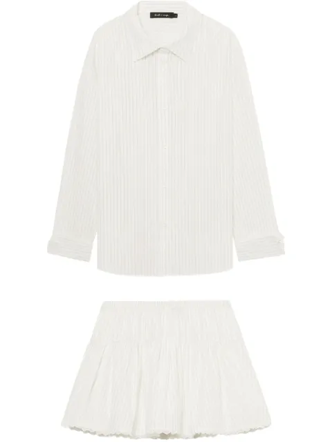 tout a coup Set camicia a righe