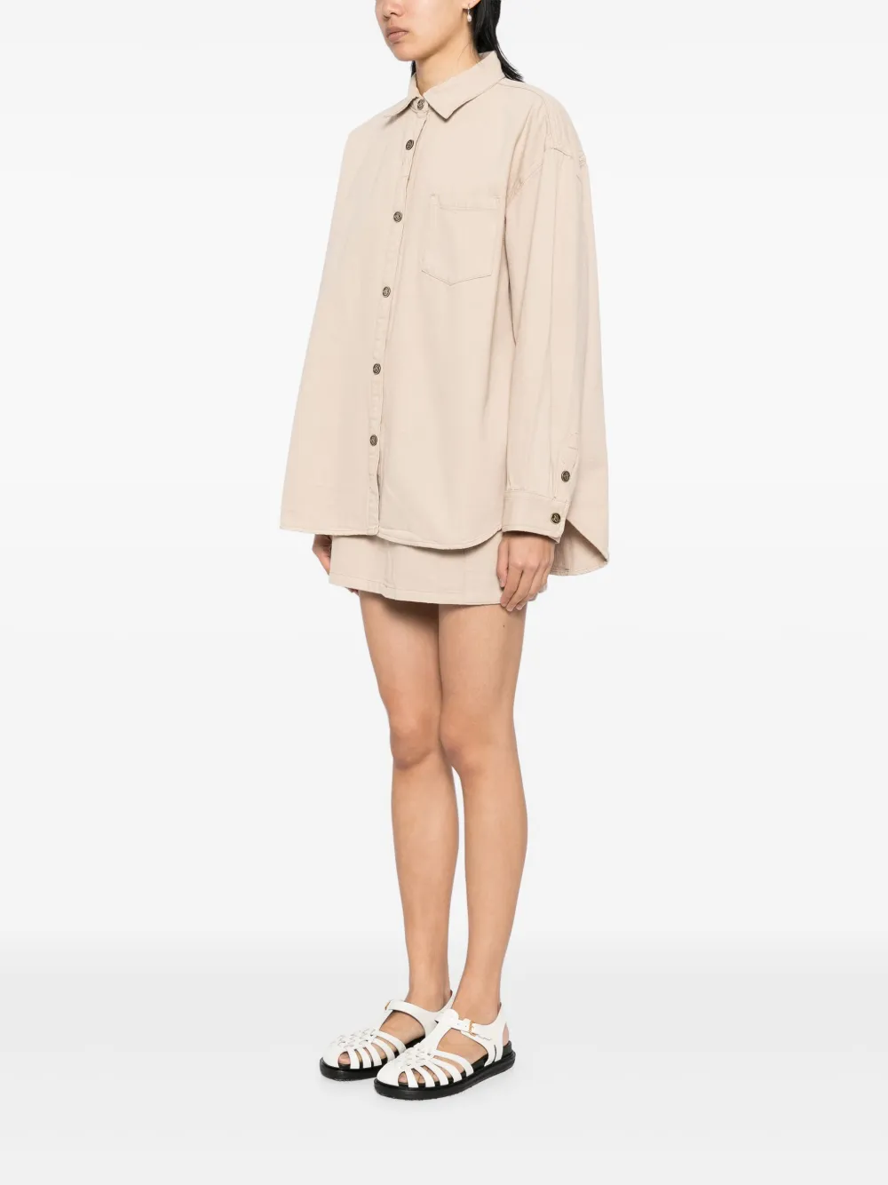 b+ab Tweedelige set Beige