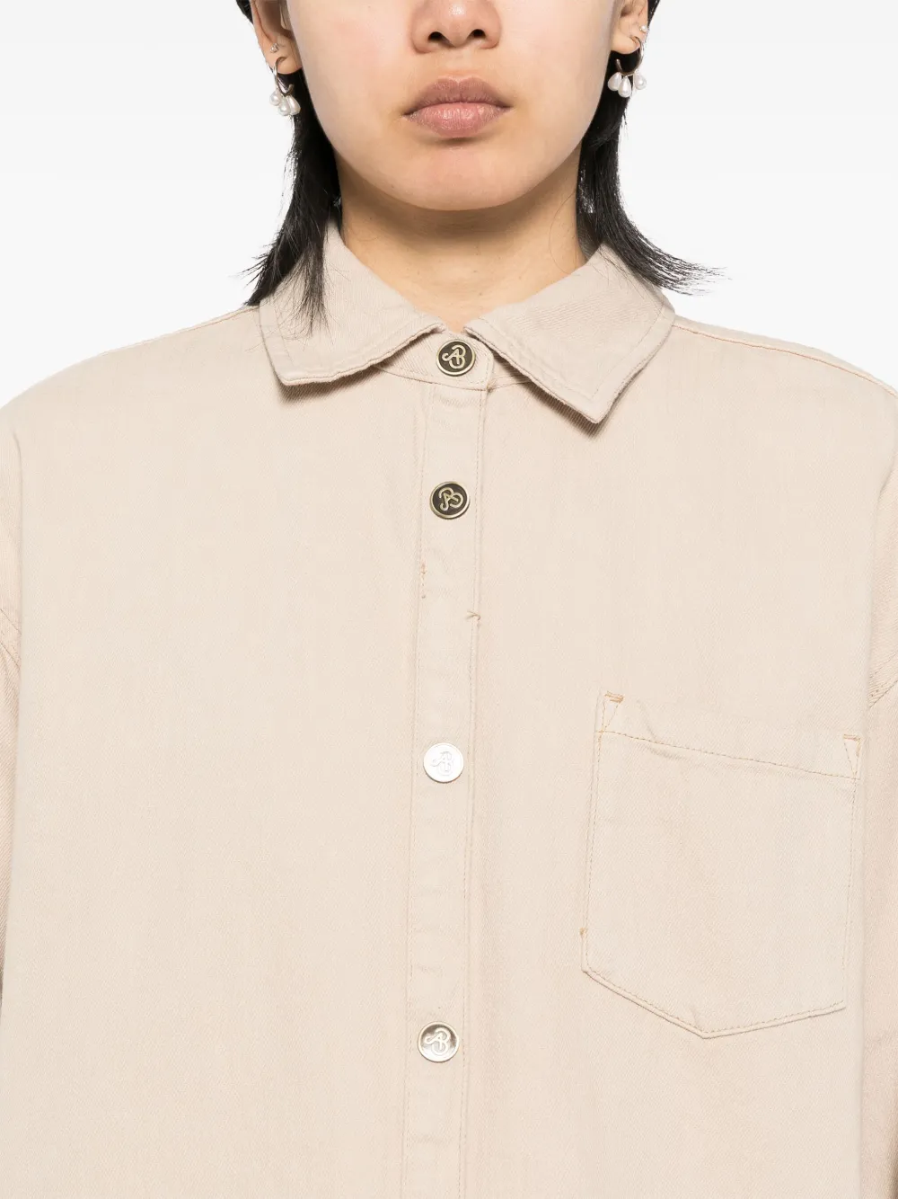 b+ab Tweedelige set Beige