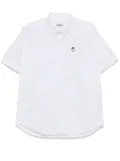 CHOCOOLATE logo-patch shirt - White