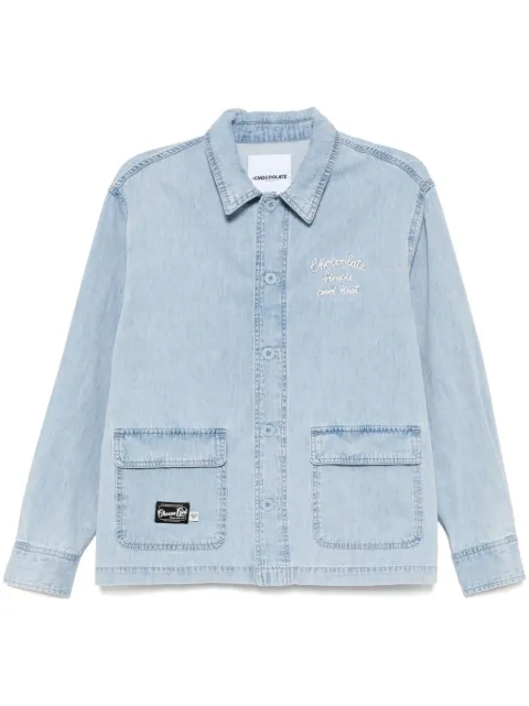 CHOCOOLATE camisa con logo bordado