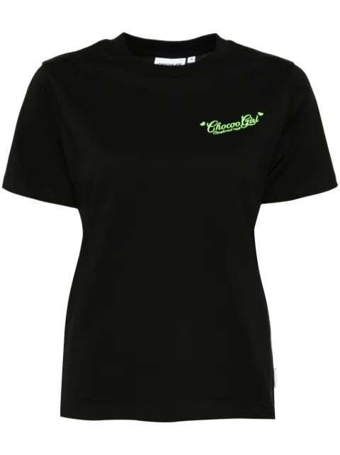 CHOCOOLATE logo-embroidered T-shirt