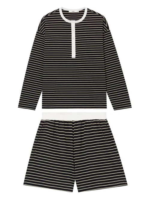 Ensemble haut-short à rayures - b+ab - Modalova
