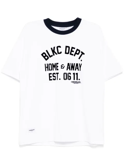 CHOCOOLATE logo-print T-shirt