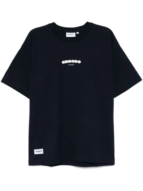 CHOCOOLATE logo-print T-shirt