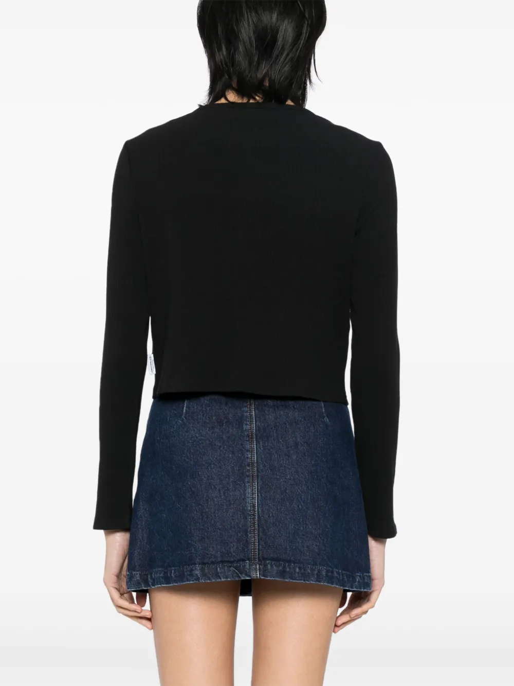 Shop Chocoolate Logo-embroidered Top In Black