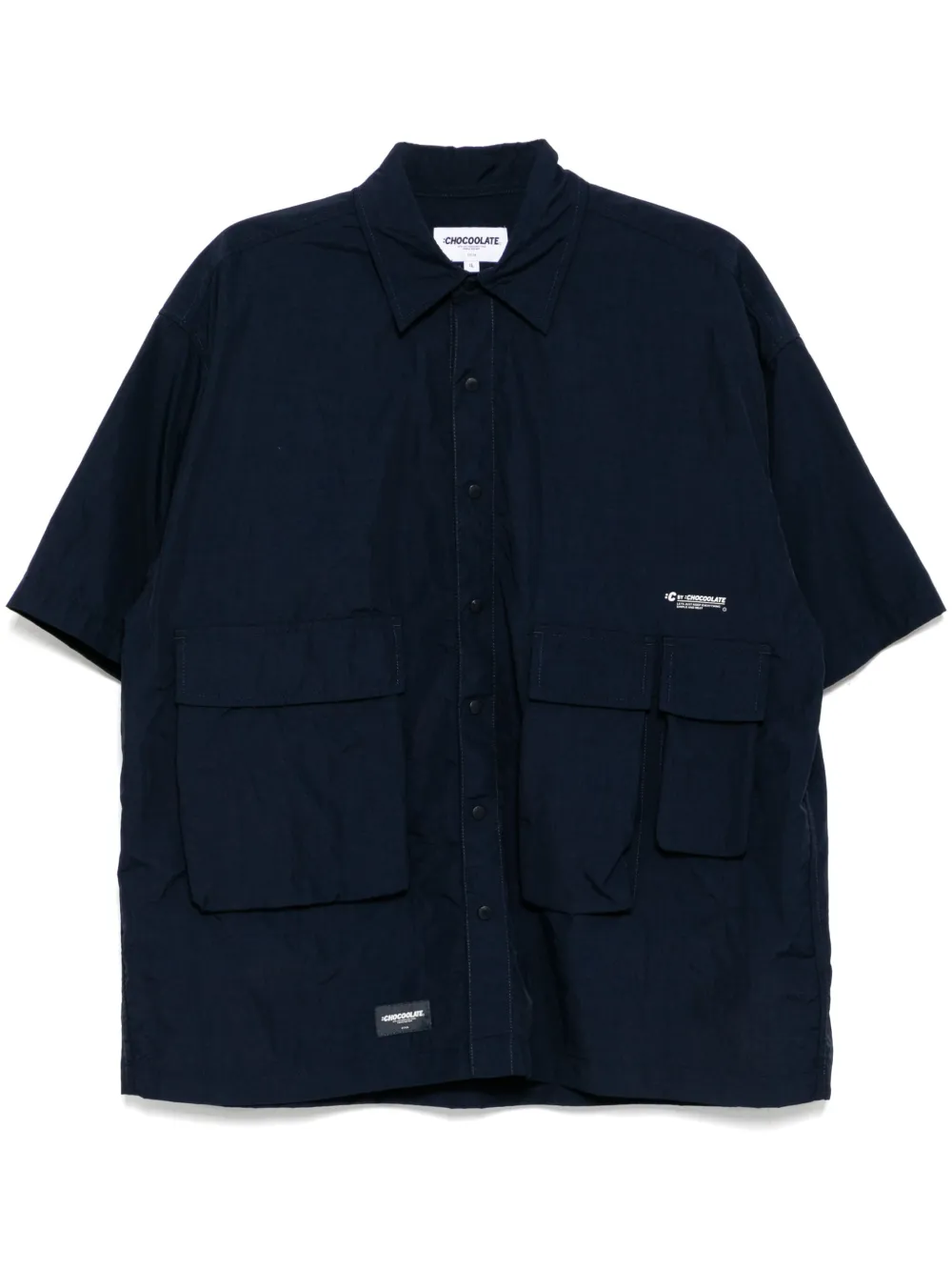 CHOCOOLATE camisa con logo estampado | azul | Image 1