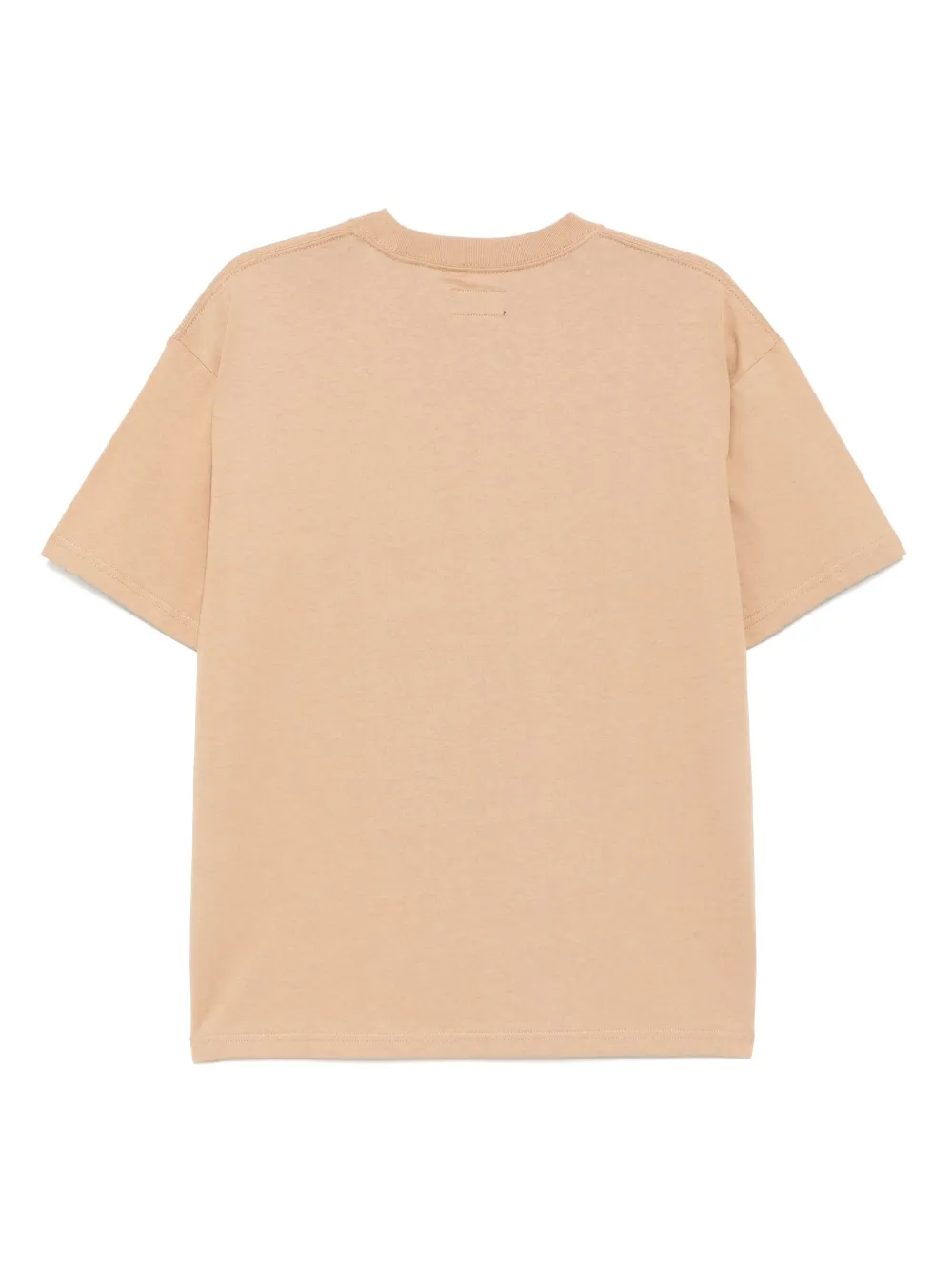 Izzue T-shirt met geborduurd logo - Beige
