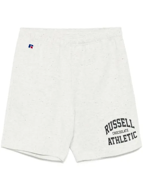 CHOCOOLATE logo-print shorts