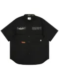 AAPE BY *A BATHING APE® logo-print shirt - Black