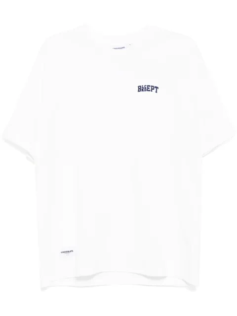 CHOCOOLATE logo-print T-shirt