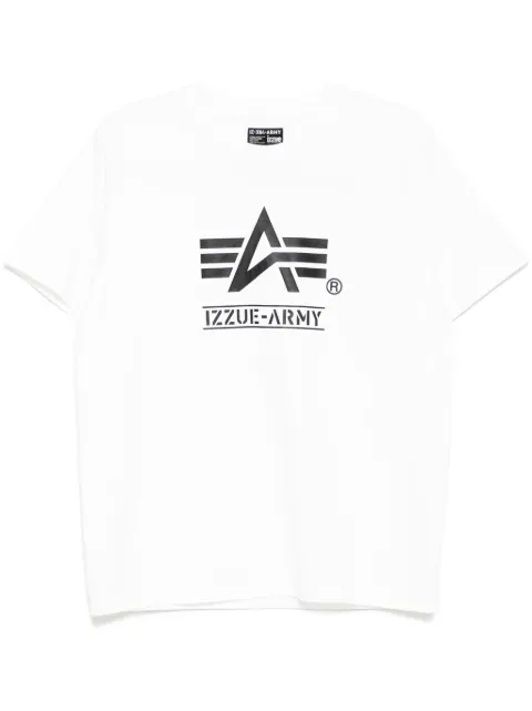 izzue logo-print T-shirt
