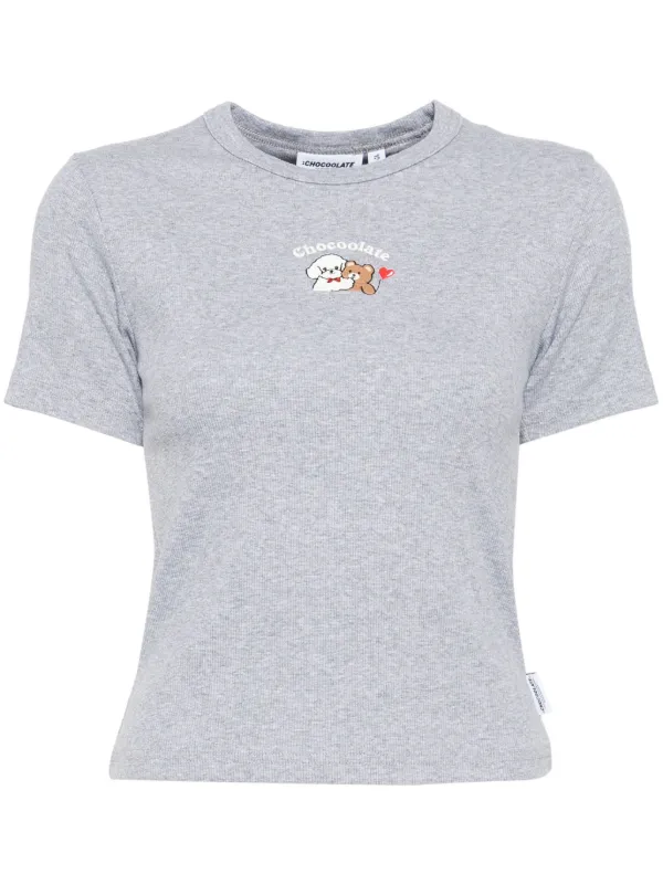 T-shirt Chocoolate X Nissin - Taille S, Gris, Imprimé Nouilles, Neuf Avec étiquette