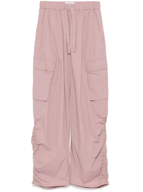 izzue drawstring cargo trousers