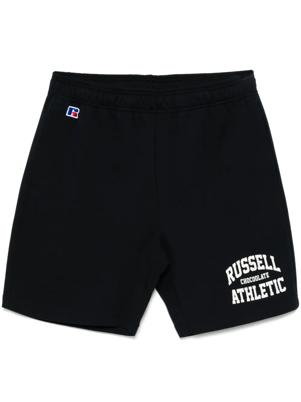 CHOCOOLATE logo-print shorts | Blue | Image 1