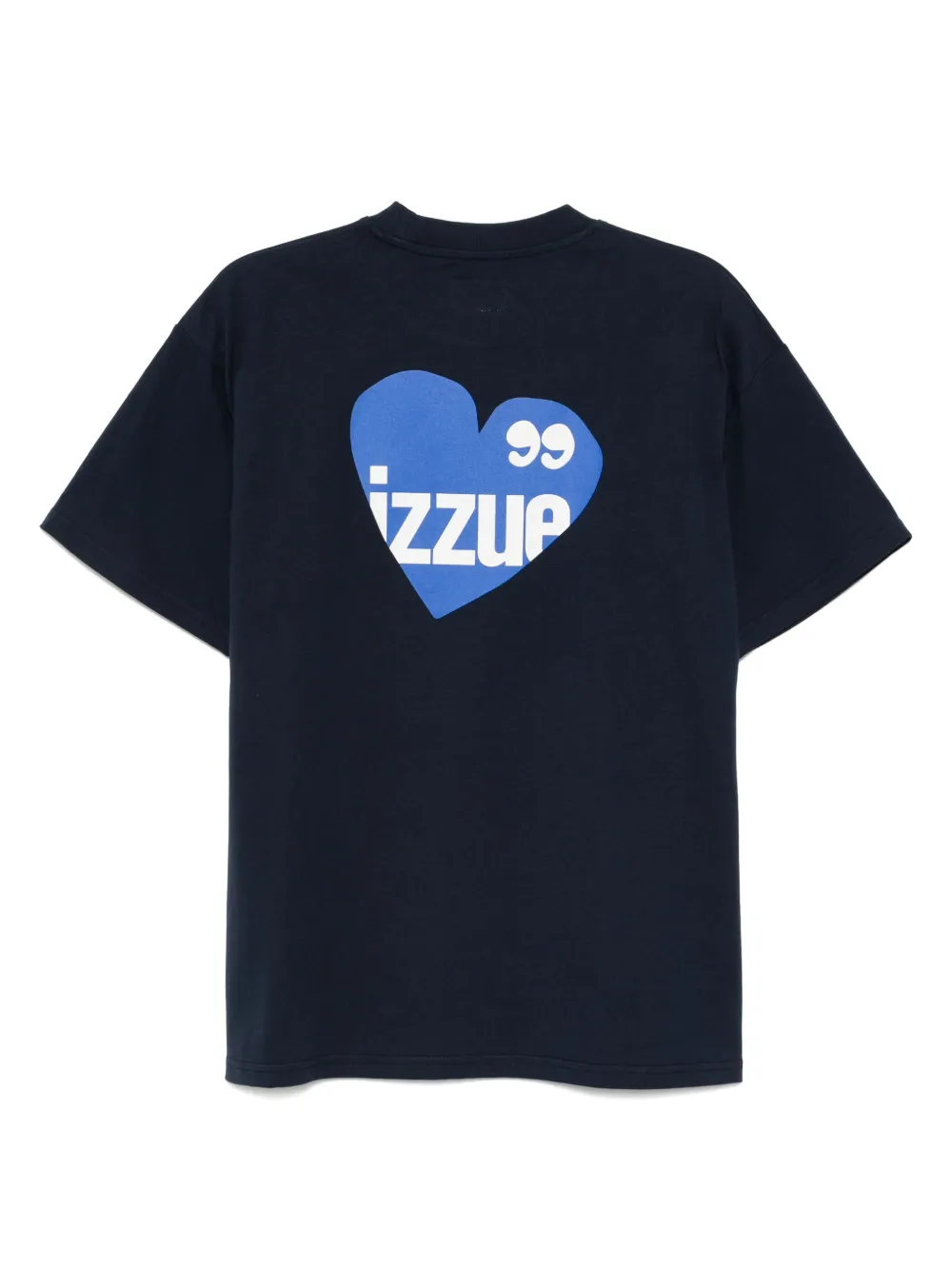 Izzue T-shirt met grafische print - Blauw