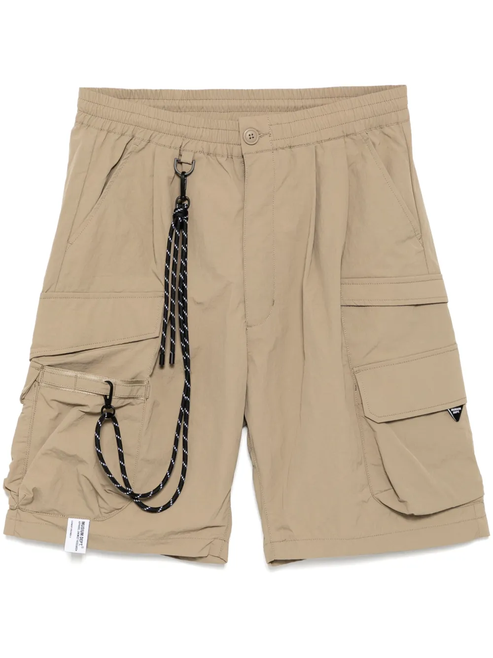 Musium Div. drawstring cargo shorts | Neutrals | Image 1