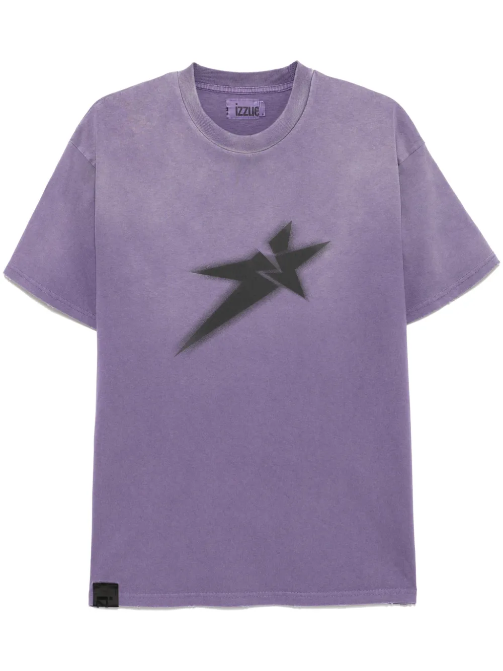 izzue graphic-print t-shirt | Purple | Image 1