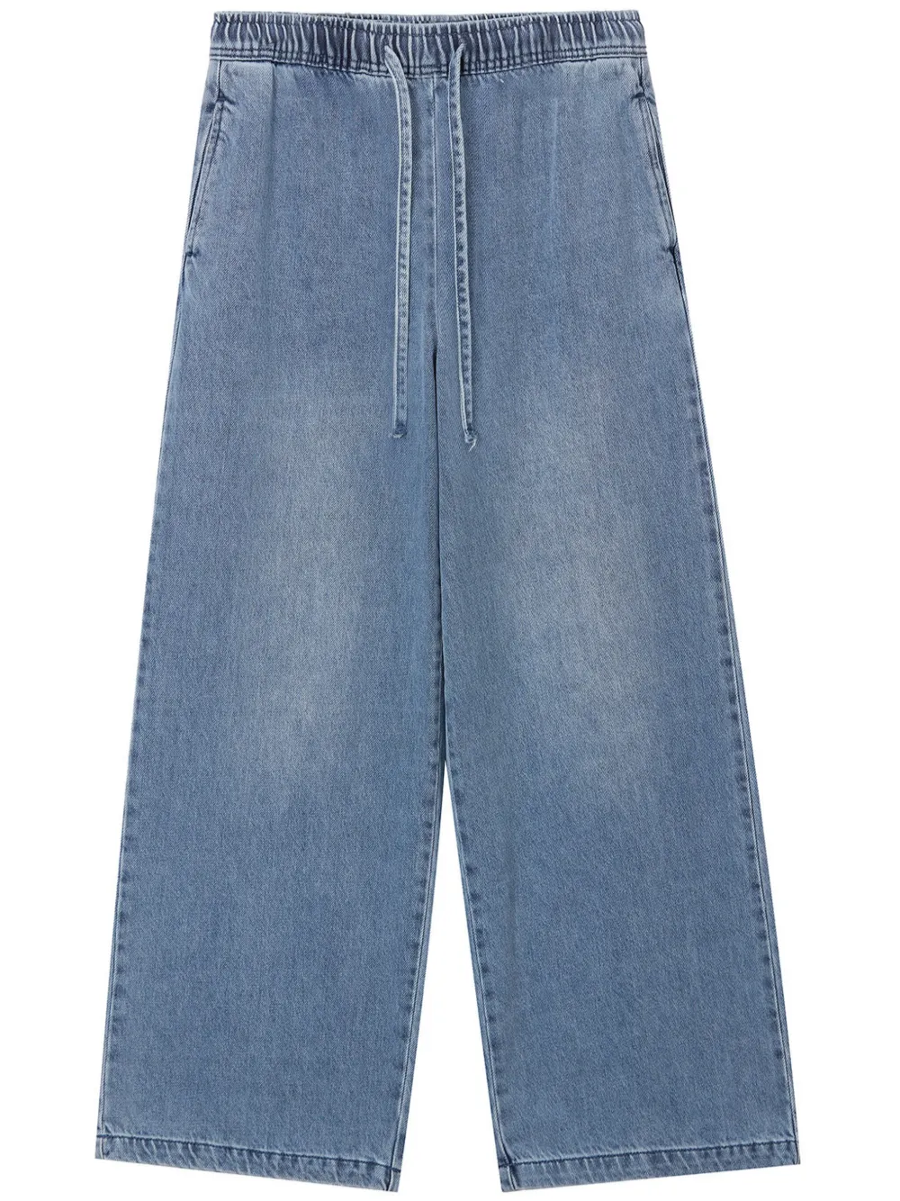 B+ab Jeans met wijde pijpen Blauw