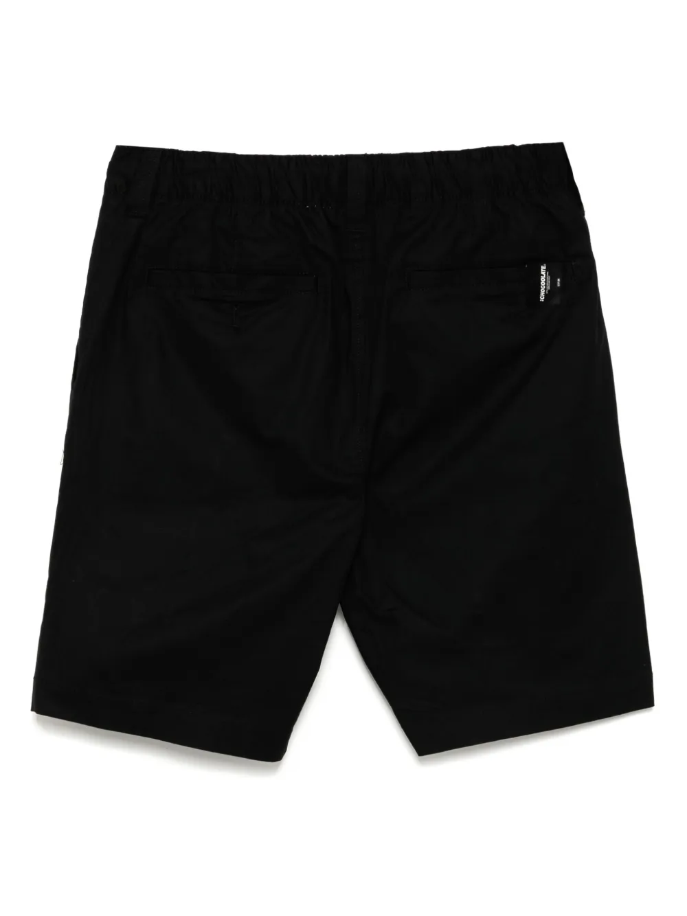 CHOCOOLATE DRAWSTRING BERMUDA SHORTS