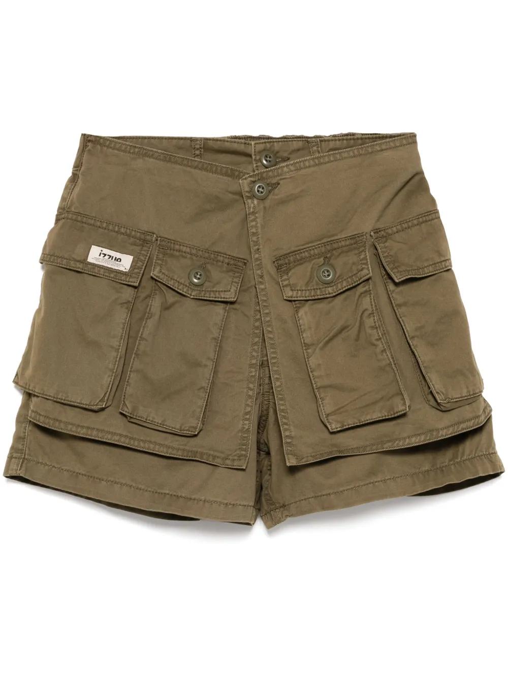 Izzue Cargo shorts Groen