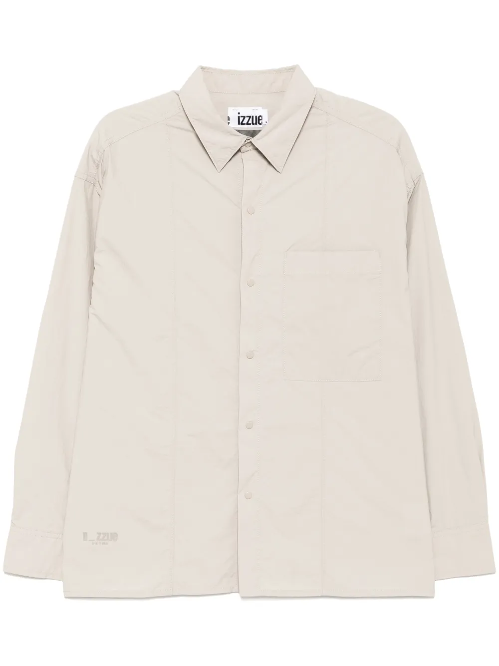 izzue Overhemd met zak | Beige | Image 1