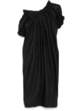 Simone Rocha gathered ruffle dress - Black