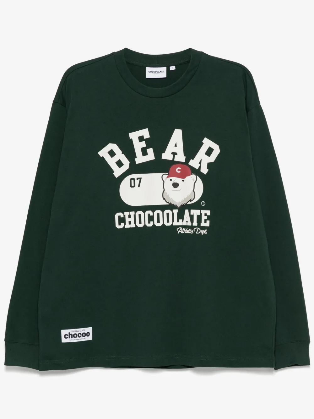 CHOCOOLATE playera con estampado gráfico | verde | Image 1
