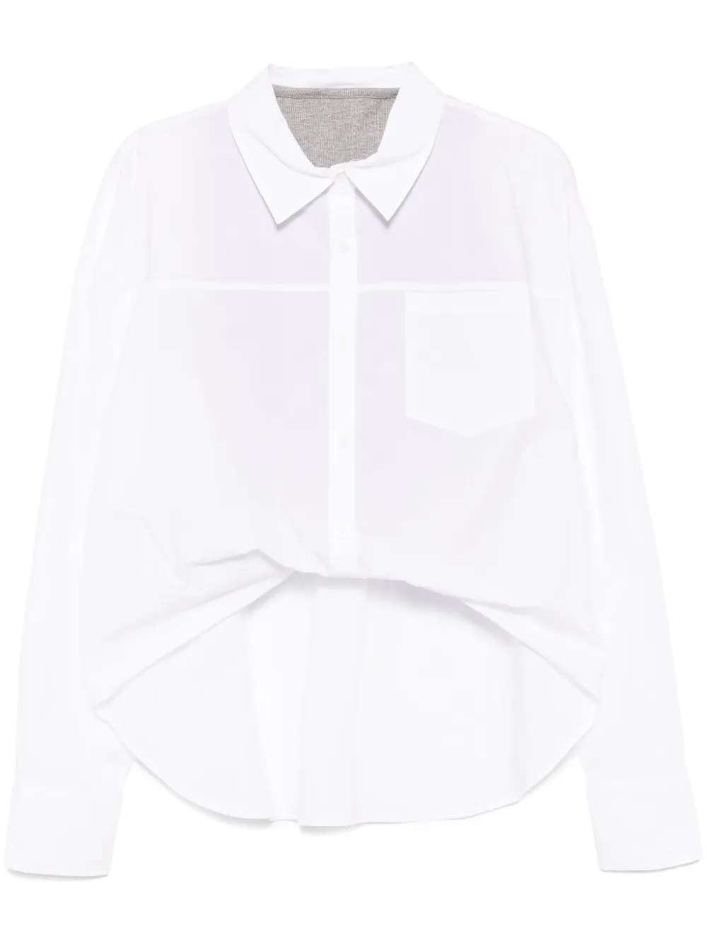 b+ab camisa asimétrica | neutro | Image 1