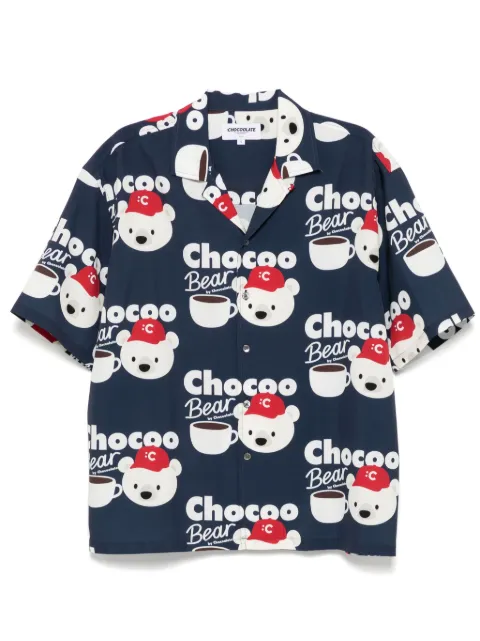 CHOCOOLATE camisa con estampado gráfico
